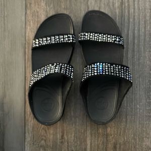 FitFlop Women’s Slide Glitzy Sandals